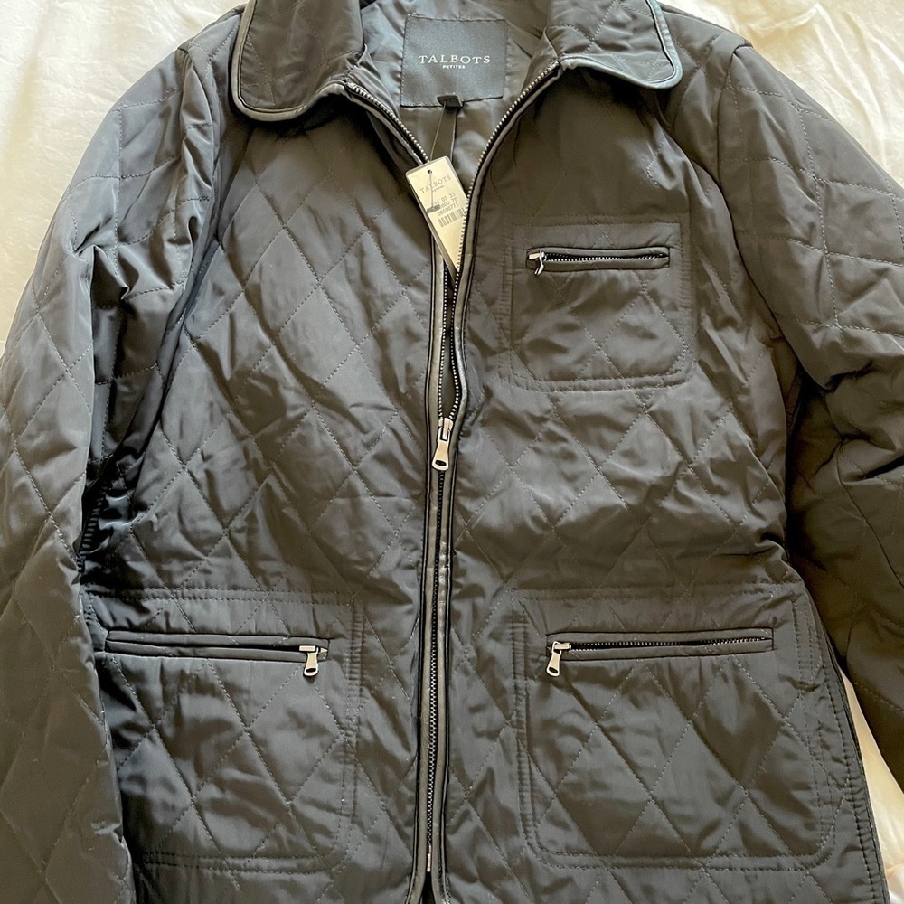 New - Talbots quilted jacket - Picture 4 of 10